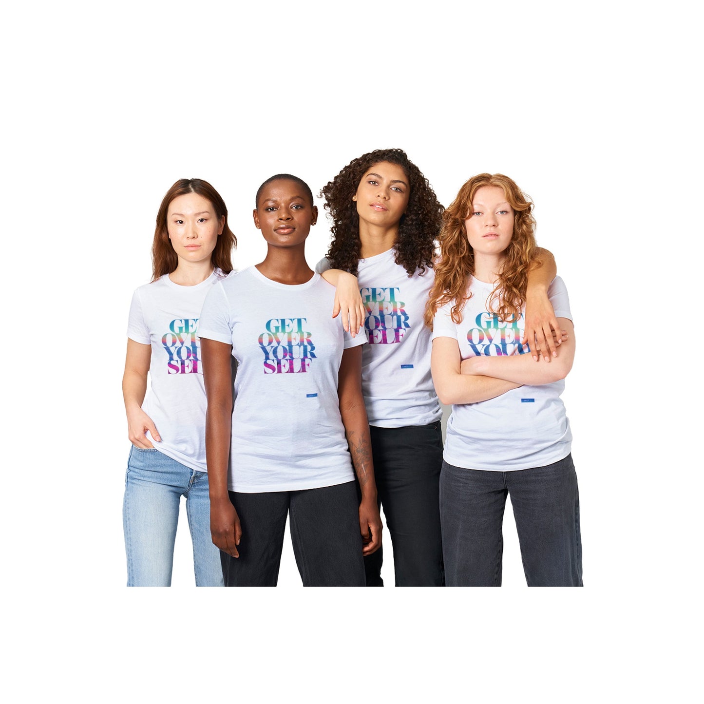 Get Over Yourself - Premium Womens T-shirt