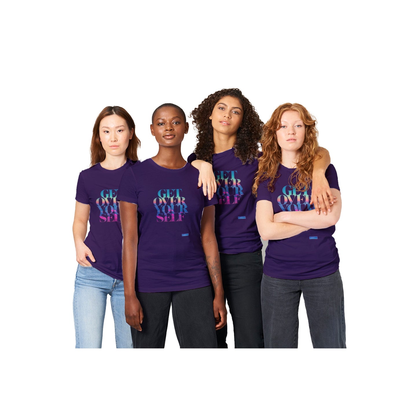 Get Over Yourself - Premium Womens T-shirt